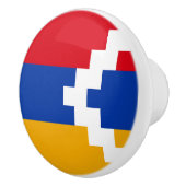 ナゴルノ・カラバフ国旗 セラミックノブ (右)