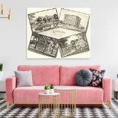 ナサニエル白人記念ページ キャンバスプリント (インサイチュ (リビング))