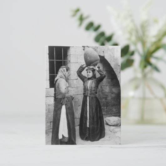 ナザレのクリスチャン・ガールズ ポストカード (スタンド正面)