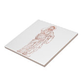 ナザレの神の子イエス・キリスト タイル (側面)