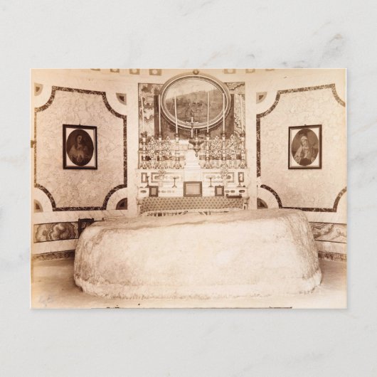 ナザレの「キリスト表」 ポストカード (正面)