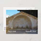 ナザレイスラエル共和国の郵便はがき ポストカード (正面/裏面)