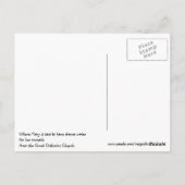 ナザレイスラエル共和国の郵便はがき ポストカード (裏面)