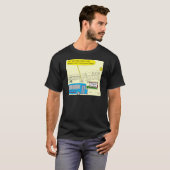 ナザレ色の漫画の343チーズ Tシャツ (正面フル)