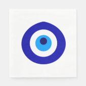 ナザールというトルコのアミュレット スタンダードランチョンナプキン (正面)