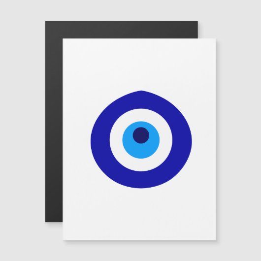 ナザールというトルコの守り手 マグネット招待状 (正面/裏面)