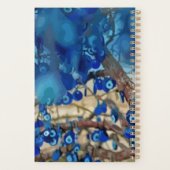 ナザールと木の飾水色 プランナー手帳 (裏面)