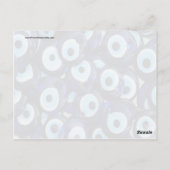 ナザールアミュレット イビルアイストーン 青い模様 ポストカード (裏面)