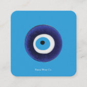 ナザールイビルアイプロテクションシンボル スクエア名刺 (正面)