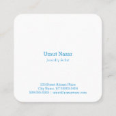 ナザールイビルアイプロテクションシンボル スクエア名刺 (裏面)