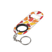 ナシが付いているパターン キーホルダー栓抜き (裏面アングル)