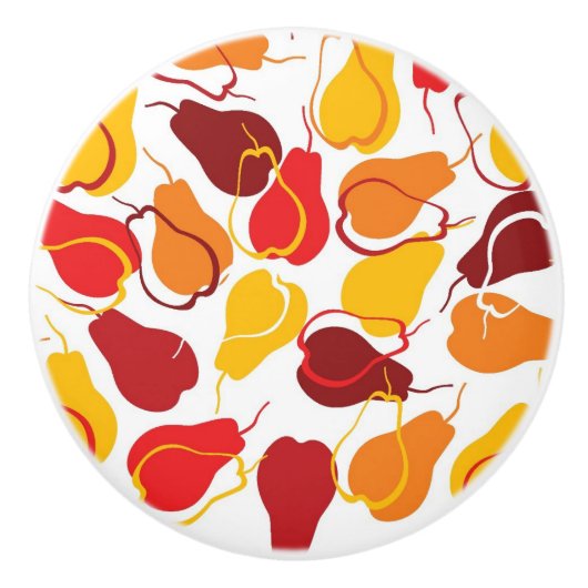 ナシが付いているパターン セラミックノブ (正面)