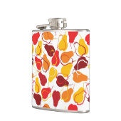 ナシが付いているパターン フラスク (左)