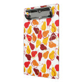 ナシが付いているパターン ミニクリップボード (アングル2)