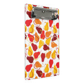 ナシが付いているパターン ミニクリップボード (アングル)