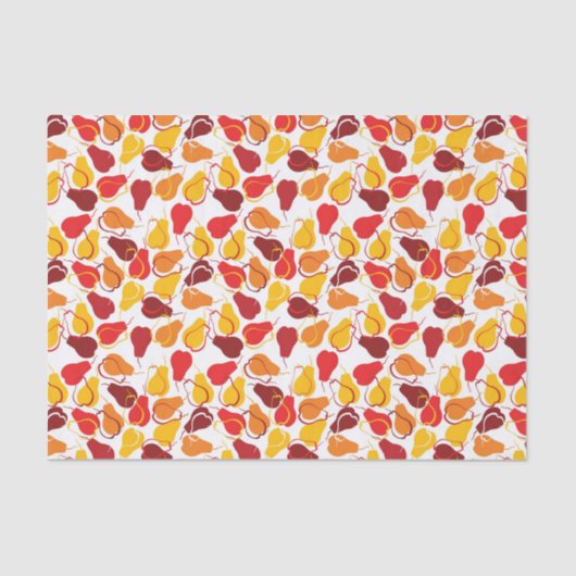 ナシが付いているパターン 薄葉紙 (正面)