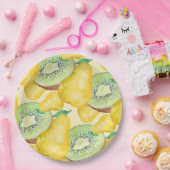 ナシとキウイ ペーパープレート (パーティー)