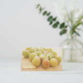 ナシの名刺 名刺 (スタンド正面)