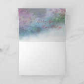 「ナシの喜び」ホリデーカード（内側のデザイン付き） シーズンカード (内部)