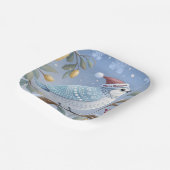 ナシの木に入った紙プレート ペーパープレート (傾斜あり)