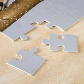 ナシの木に飾ったハンサムなダウンした木ペッカー ジグソーパズル (側面)