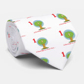 ナシの木に12日の枝編み ネクタイ (ロール)