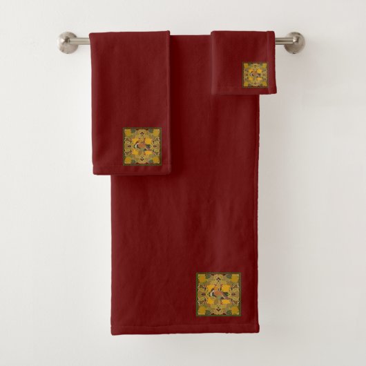 ナシの木のクリスマスの飾り バスタオルセット (インサイチュ)