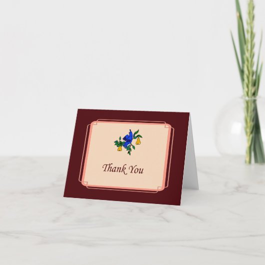 ナシの木のサンキューカード サンキューカード (正面)