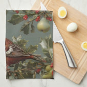 ナシの木の中のパラッジ キッチンタオル (四つ折り)