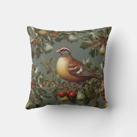 ナシの木の中のパラッジ クッション (裏面)