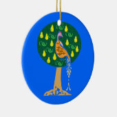 ナシの木の中のパラッジ セラミックオーナメント (右)