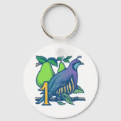 ナシの木の中の小枝 キーホルダー (正面)