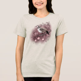 ナシの木の中の小枝 トライブレンドTシャツ