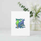 ナシの木の中の小枝 ポストカード (スタンド正面)