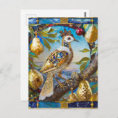 ナシの木の小枝 ポストカード (正面/裏面)