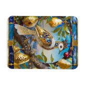 ナシの木の小枝 マグネット (横)