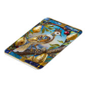 ナシの木の小枝 マグネット (左側)