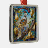 ナシの木の小枝 メタルオーナメント (右)