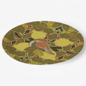 ナシの木の紙プレート ペーパープレート (アングル)