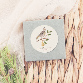 ナシの木の12の日 ラウンドシール