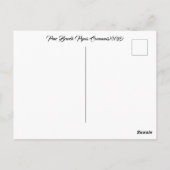 ナシの枝(Pyrus Communis)(1893)小 ポストカード (裏面)