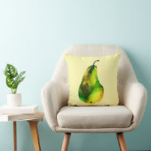 ナシの水色のグリーンフルーツ クッション (椅子)