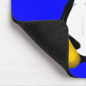 ナシのAPPLEのLINUXのタキシードMAC マウスパッド (コーナー)