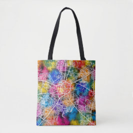 ナシクマハラシュトラシティの地図 トートバッグ