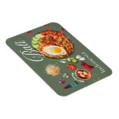 ナシゴレンマグネットの風味を味わう マグネット (右側)