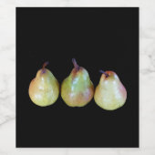 ナシトリオ ワインラベル (シングルラベル)