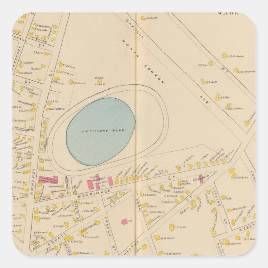 ナシュア、第12区、第5区 スクエアシール (正面)