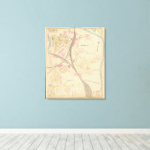 ナシュア、第3区、第7区 キャンバスプリント (インサイチュ (ウッドフロア))