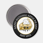 ナショナルアップルパイ5月13日 マグネット (正面/裏面)