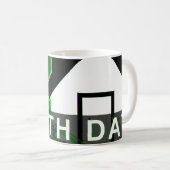 ナショナルアースの日: hi-fi home コーヒーマグカップ (正面右)